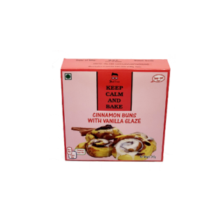 Saby Food Cinnamon Buns With Vanilla Glaze Mix