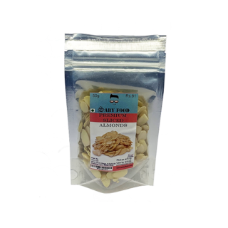 Saby Food Premium Sliced Almonds-50g