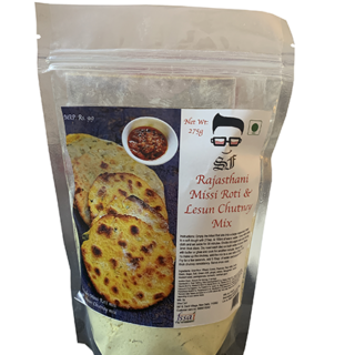 Saby Food Rajasthani Missi Roti & Lehsun Chutney Mix